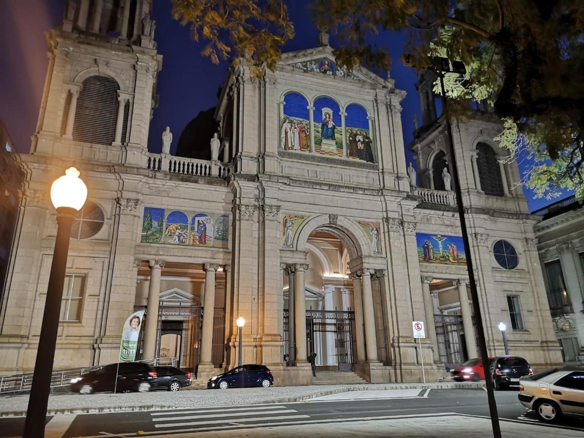 Ensolarado E Espacoso Quarto/Sala No Coracao De Poa Porto Alegre Bagian luar foto